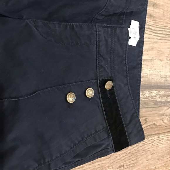 Anne Taylor LOFT Sz 8 Navy Boot Cut Trousers - Picture 2 of 5